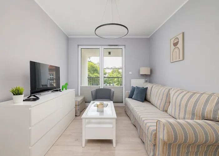 아파트 Nowoczesne Z Parkingiem Obok Centrum W Katowicach By Renters 카토비체